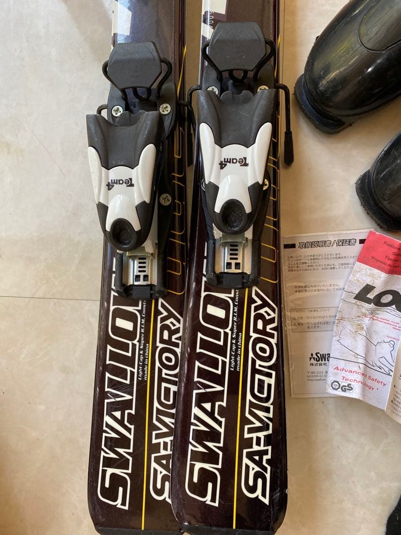 子供用SWALLOW SA-VICTORY スキーセット
