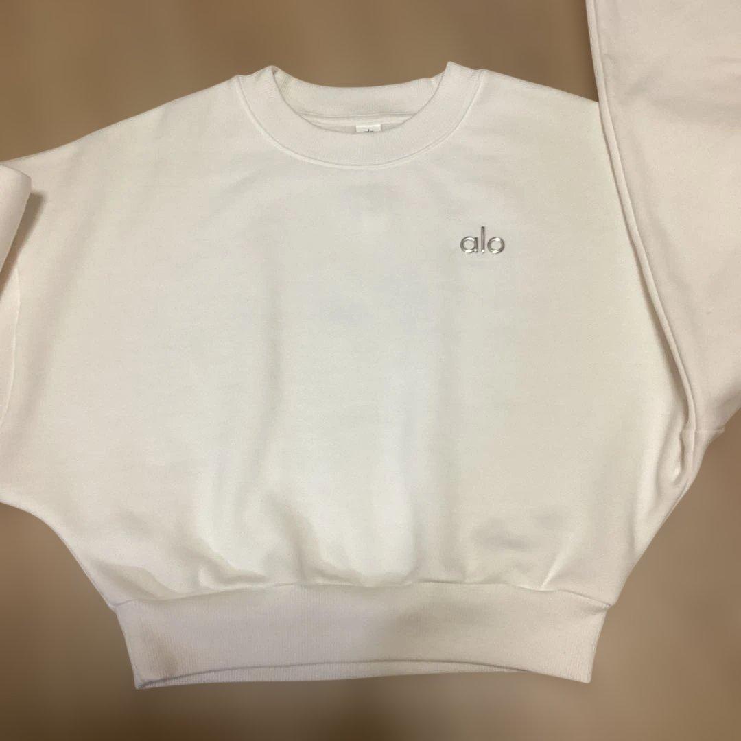 alo 裏起毛トレーナー　Sサイズ