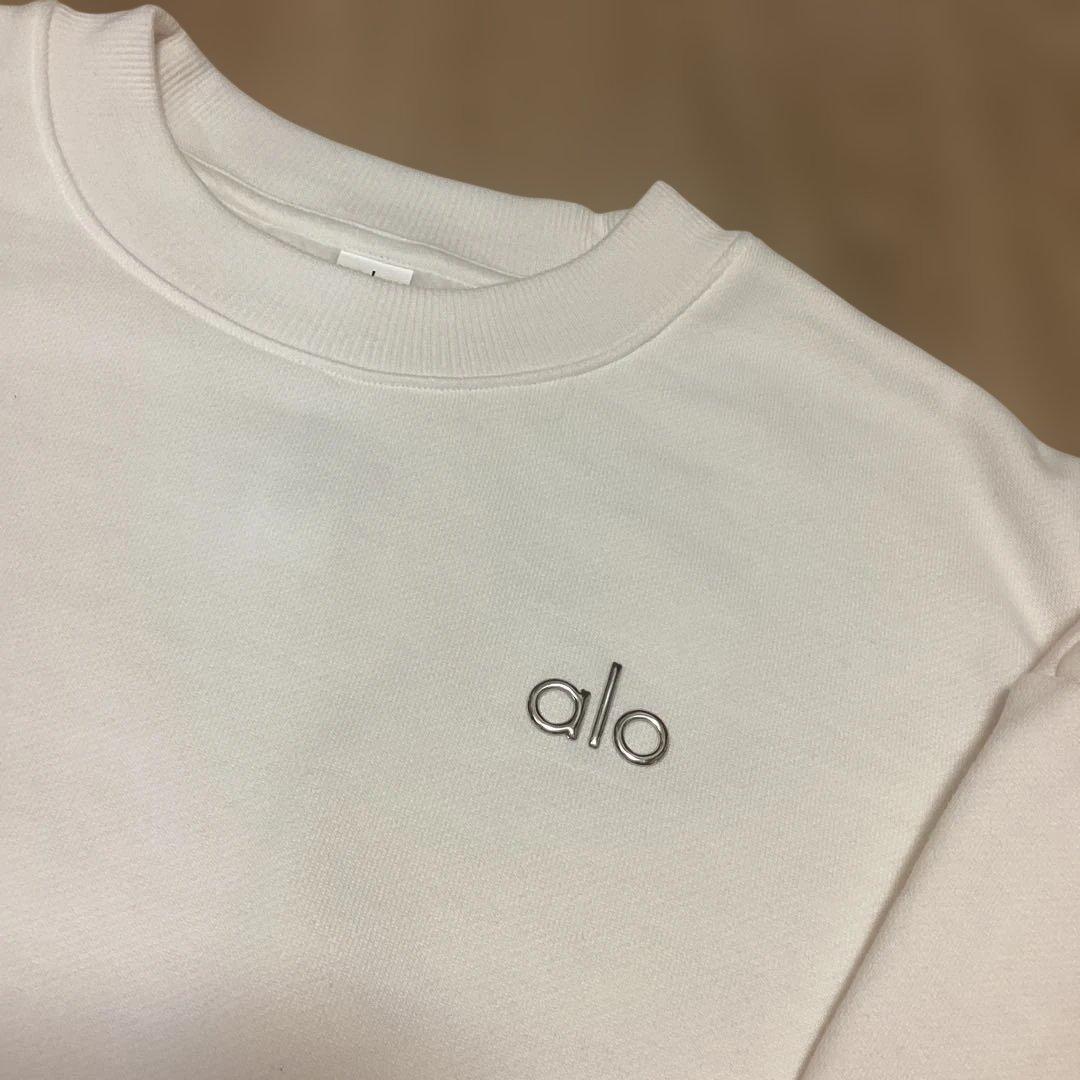 alo 裏起毛トレーナー　Sサイズ