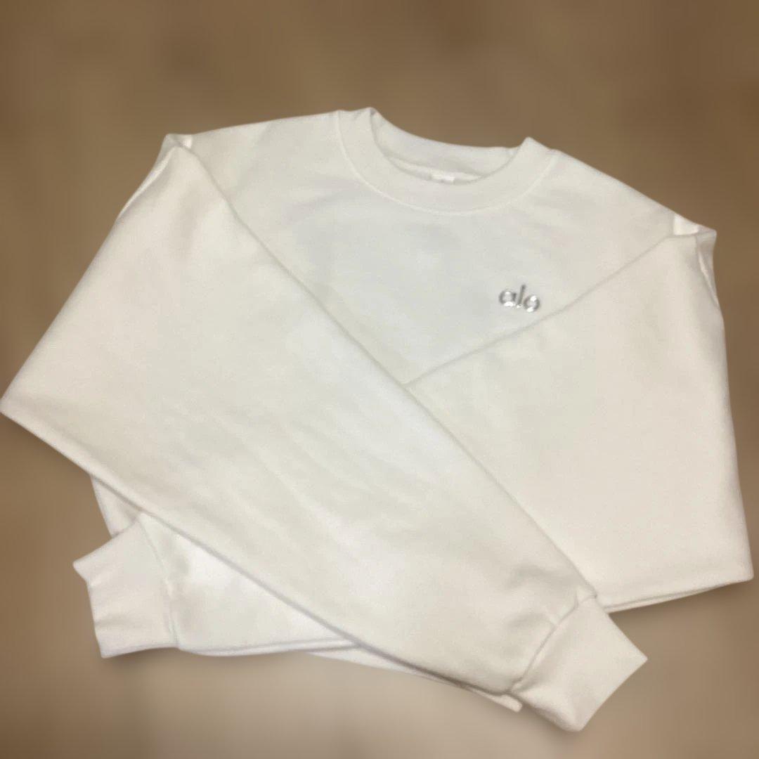 alo 裏起毛トレーナー　Sサイズ