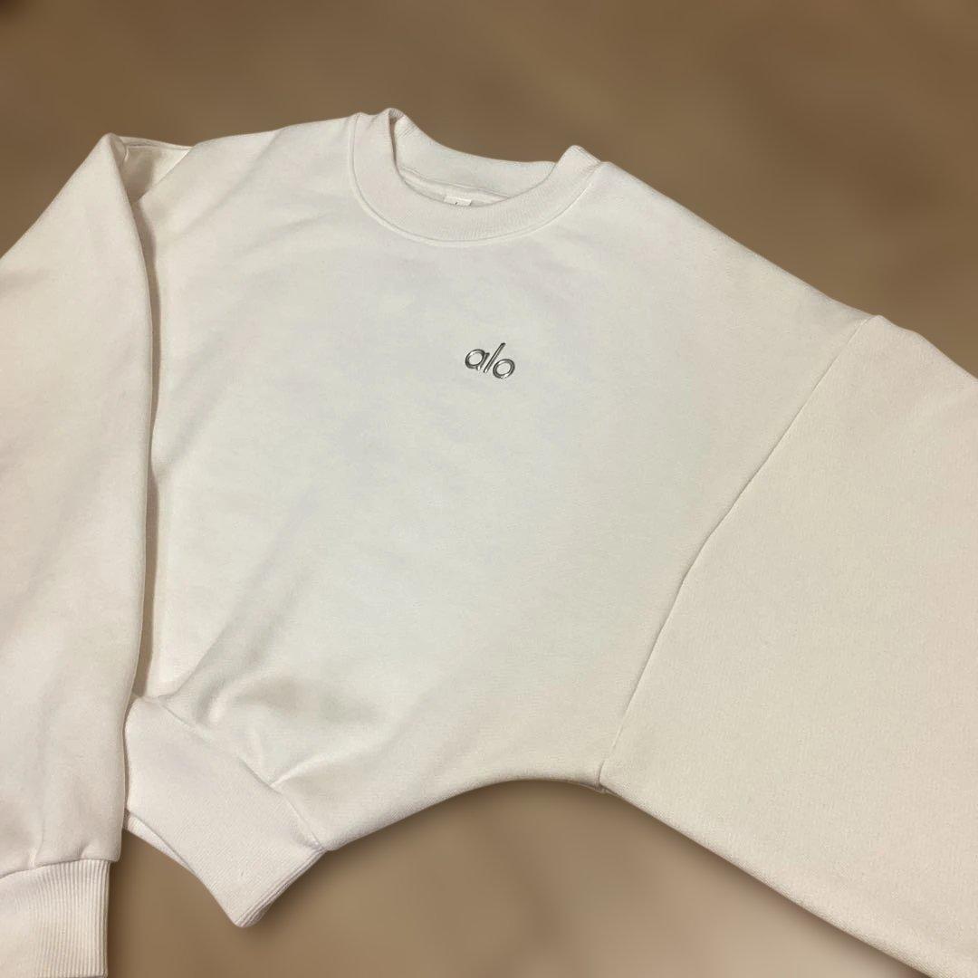 alo 裏起毛トレーナー　Sサイズ