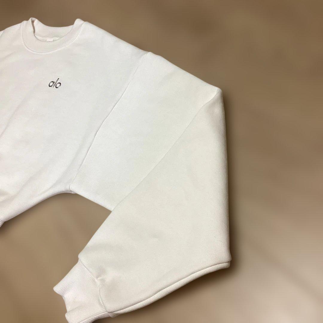 alo 裏起毛トレーナー　Sサイズ