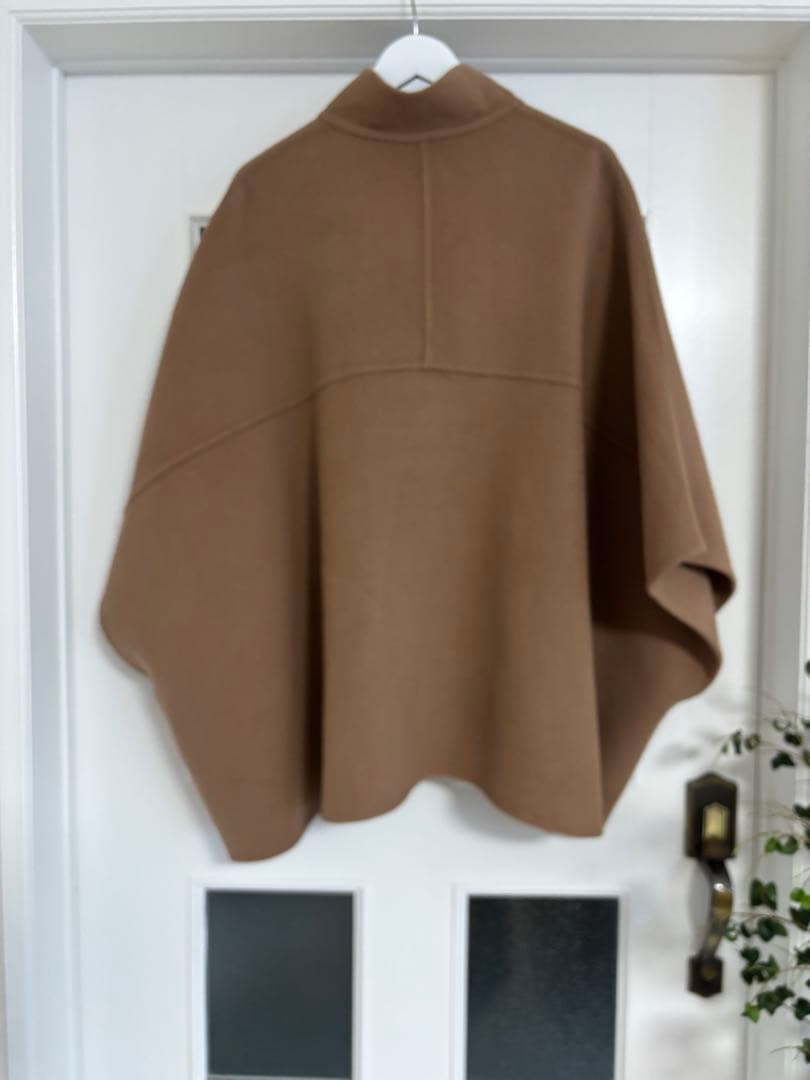 SLOBE IENA✨スタンドカラーダブルフェイスポンチョ