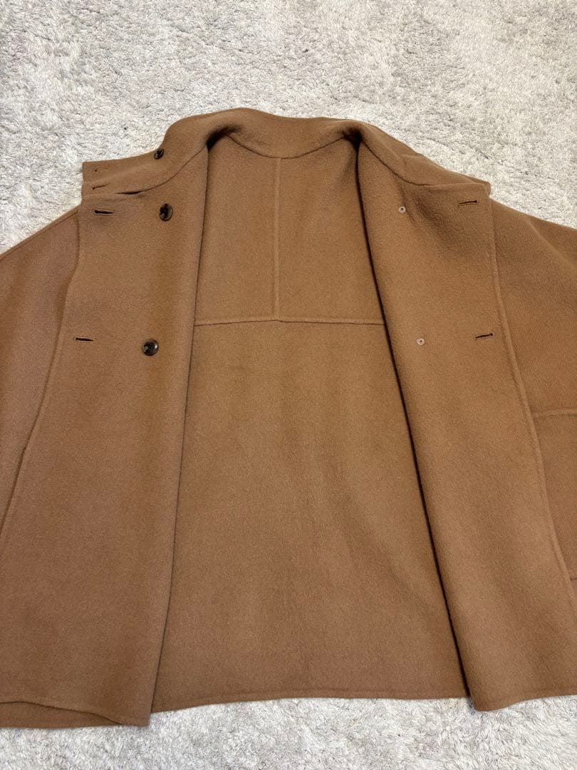 SLOBE IENA✨スタンドカラーダブルフェイスポンチョ