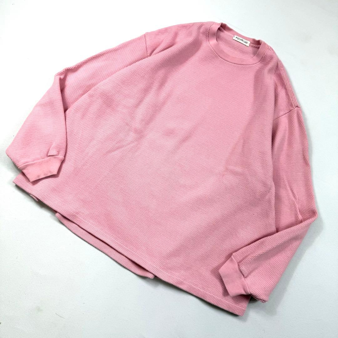 POLYPLOIDポリプロイドOversize Longsleeve Cサーマル