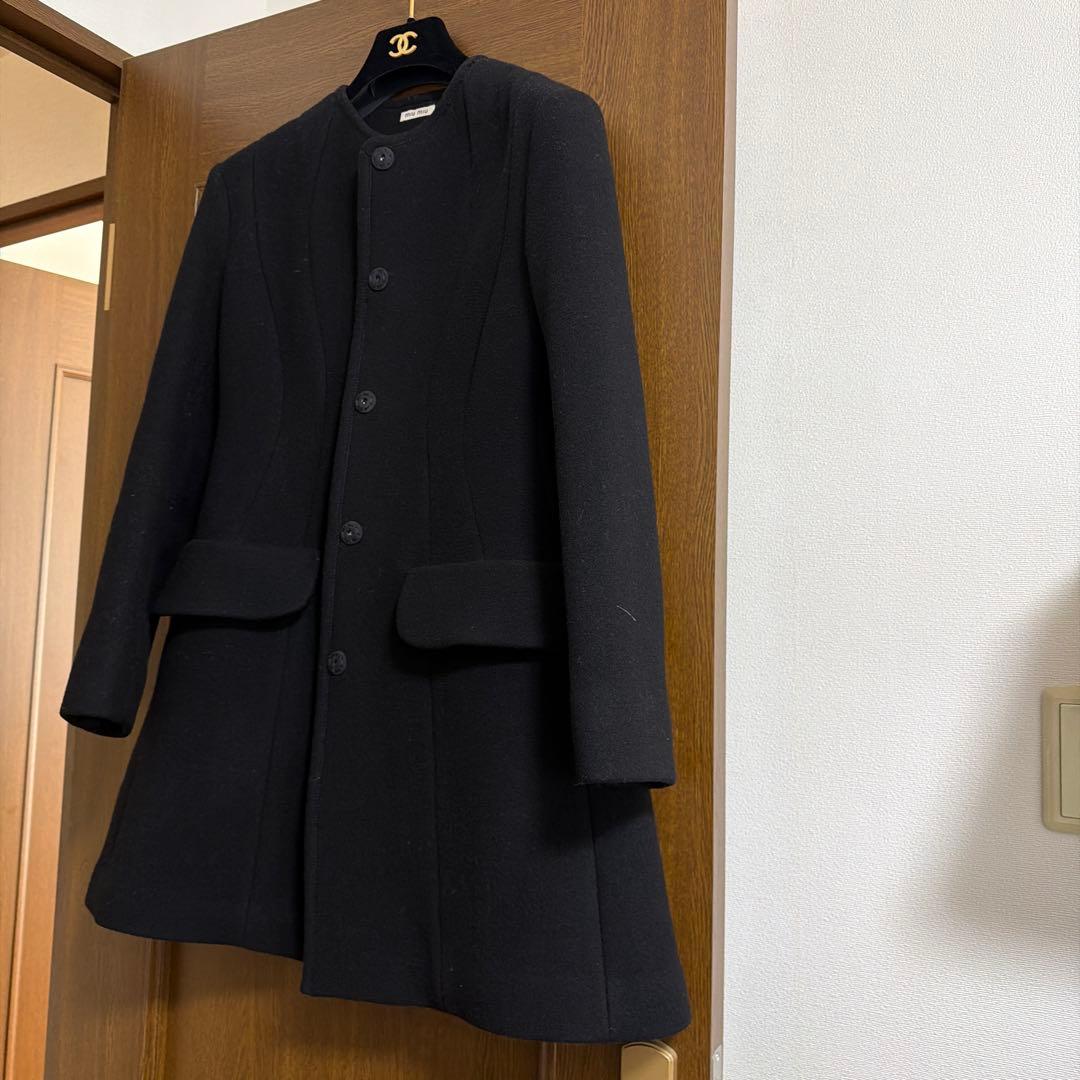 miumiuオーバーコート値引き