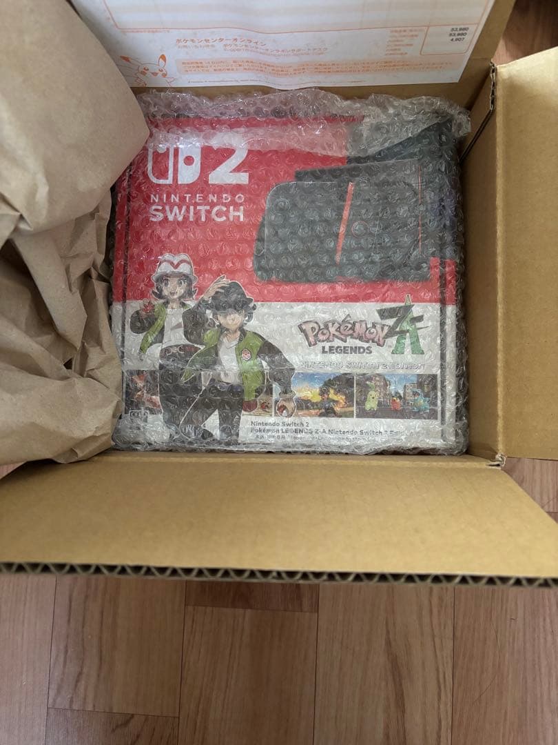 Nintendo Switch 2 Pokémon LEGENDS Z-A 本体