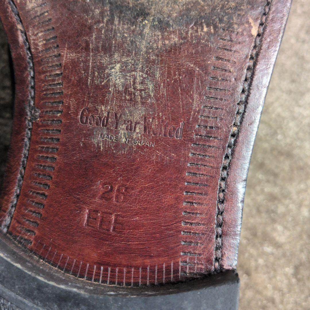 【SCOTCH GRAIN✨3E✨26cm】ビジネス シューズ ウイングチップ