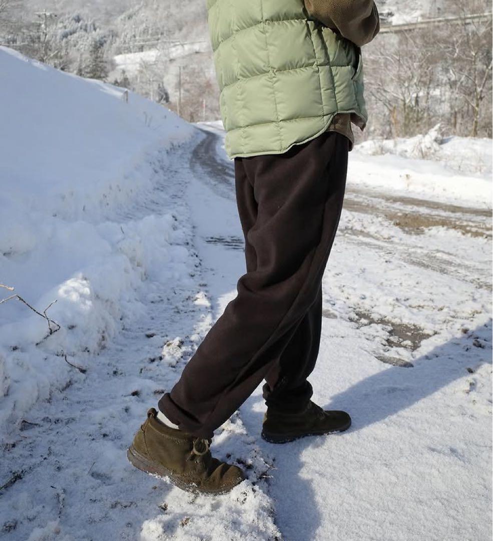 LOOP \"fleeece pants\" black. 種類：L