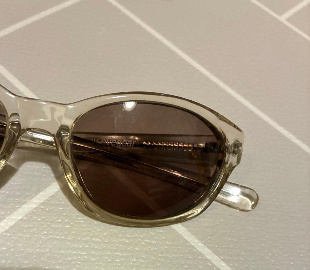 old stussy benson sunglass クリアフレーム