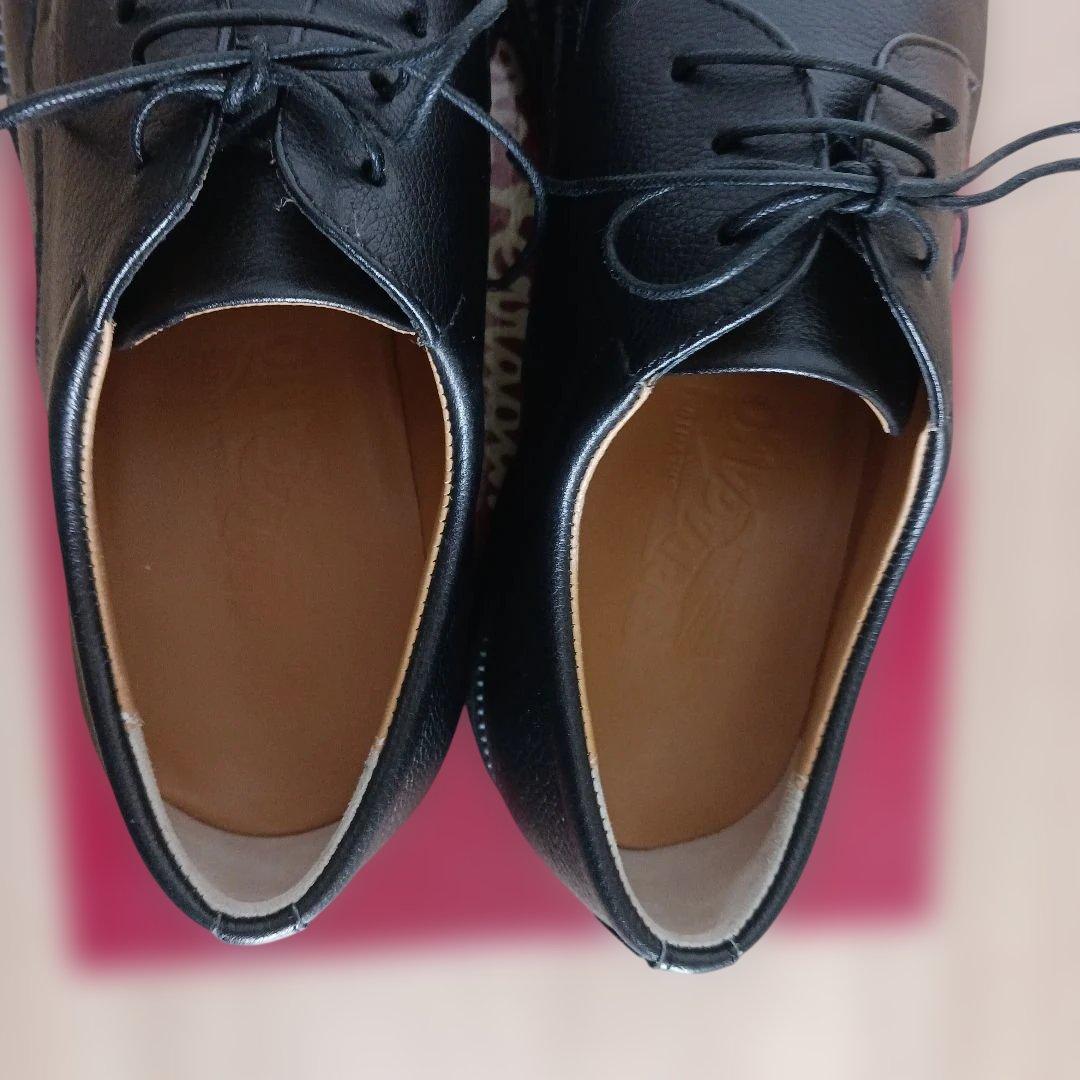 フェラガモ　ドレスシューズ　革靴 7EE 25cm ferragamo 黒