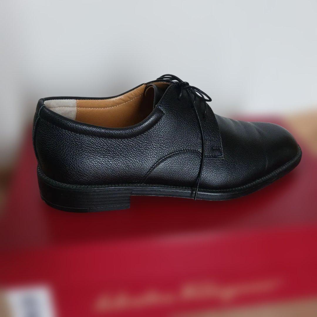 フェラガモ　ドレスシューズ　革靴 7EE 25cm ferragamo 黒