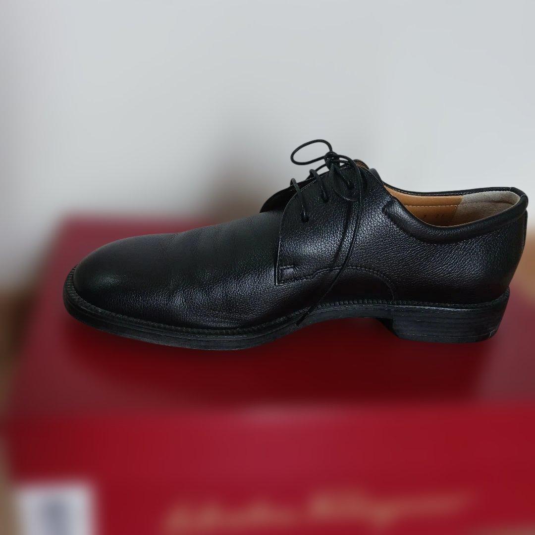 フェラガモ　ドレスシューズ　革靴 7EE 25cm ferragamo 黒
