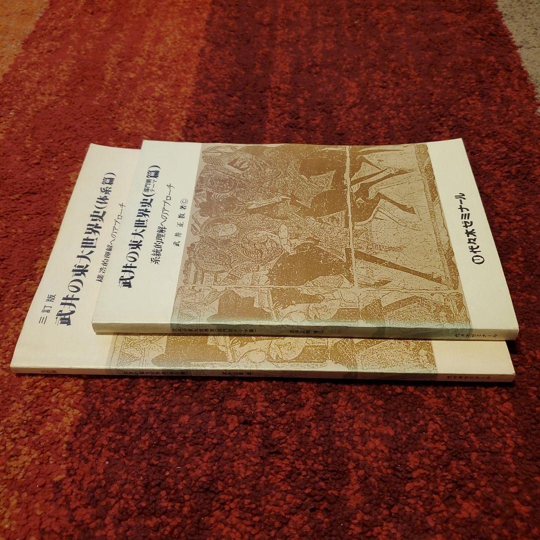 武井の東大世界史（体系篇）(部門別テーマ篇) 二冊セット