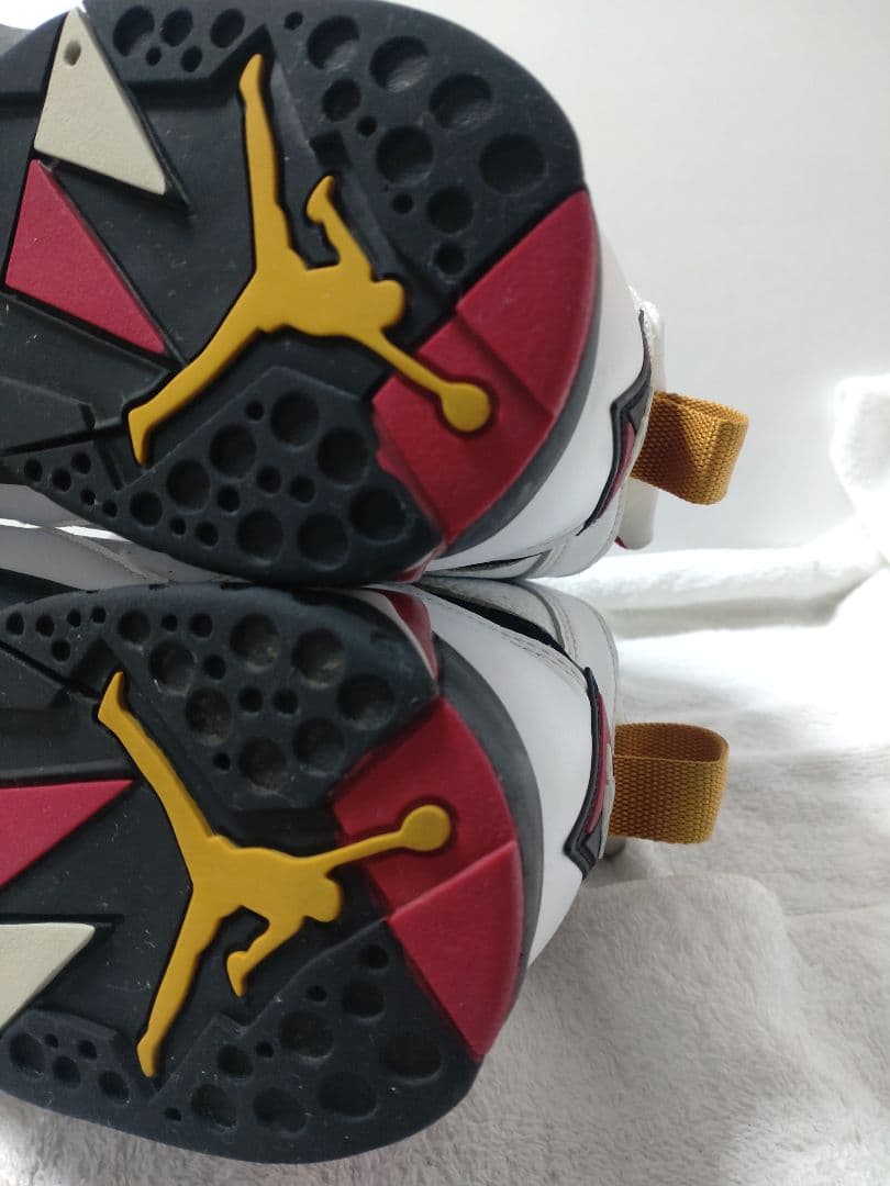 ナイキ　エア　ジョーダン７　カーディナル　2022モデル　美品