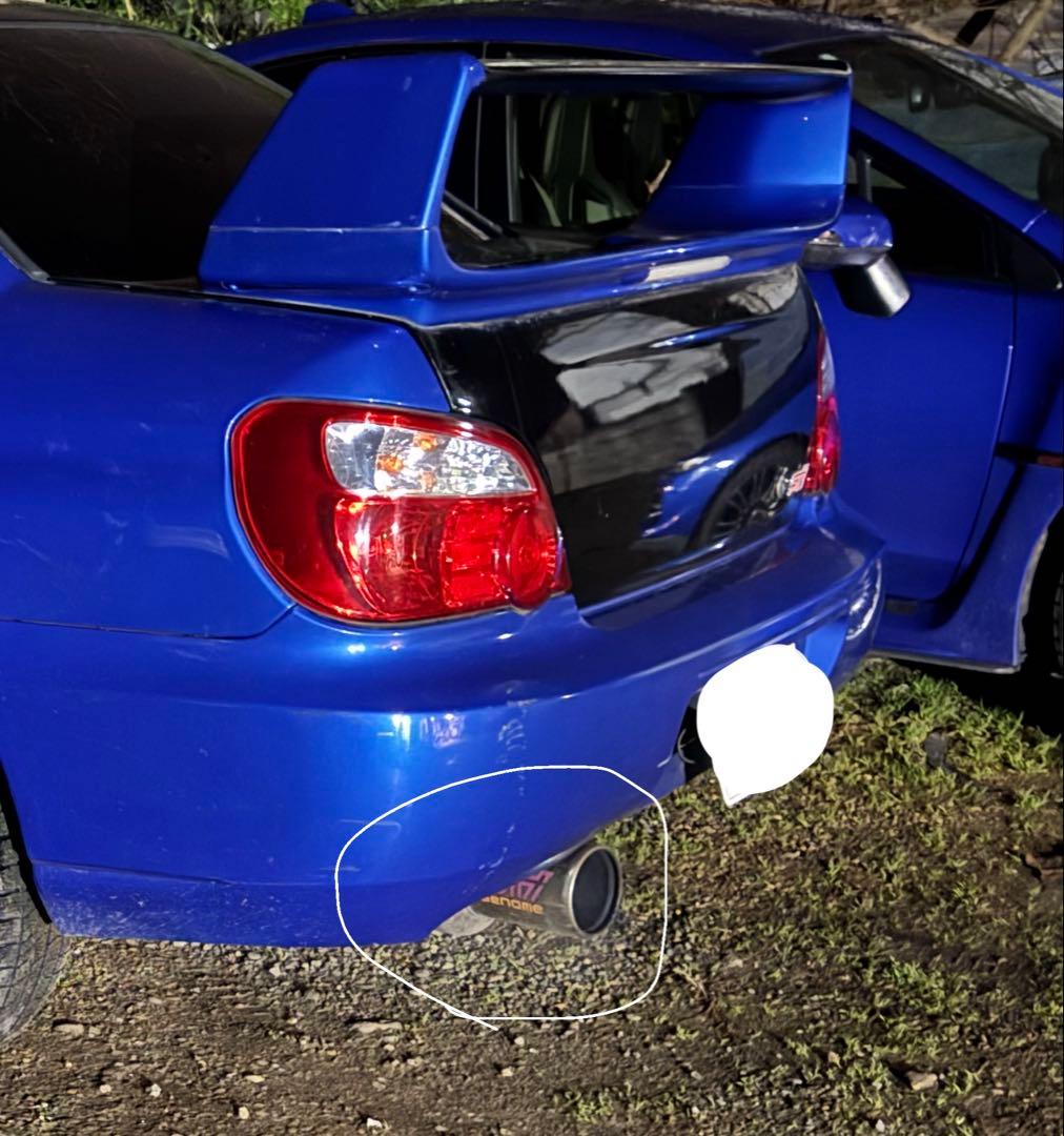 GDB GDA 涙目　C型　STIゲノムマフラー