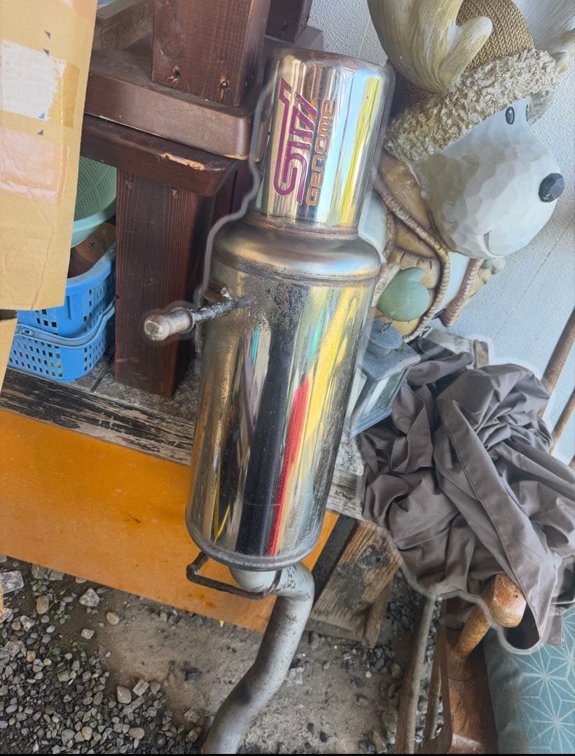 GDB GDA 涙目　C型　STIゲノムマフラー