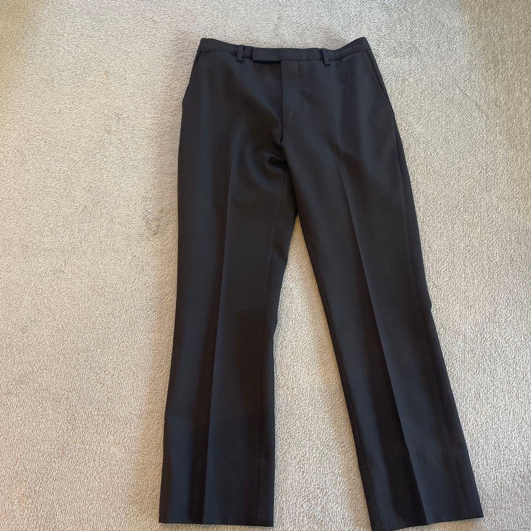 RAF SIMONSラブシモンズ黒パンツサイズ46