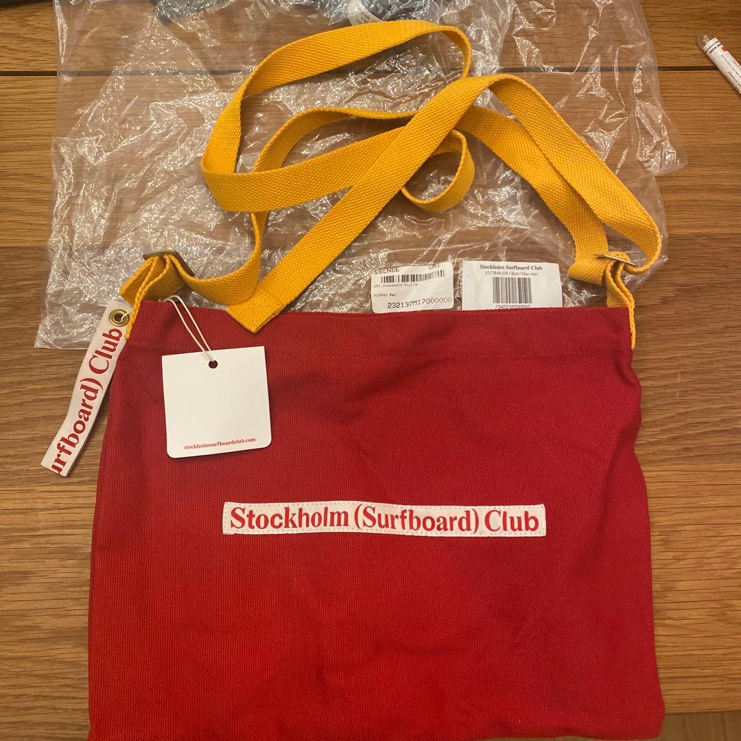 Stockholm (Surfboard) Club トートバッグ レッド