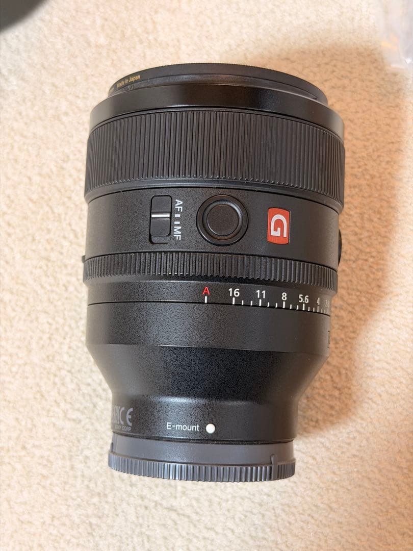 SONY FE 50mm F1.2 GM SEL50F12GM フィルタ付き