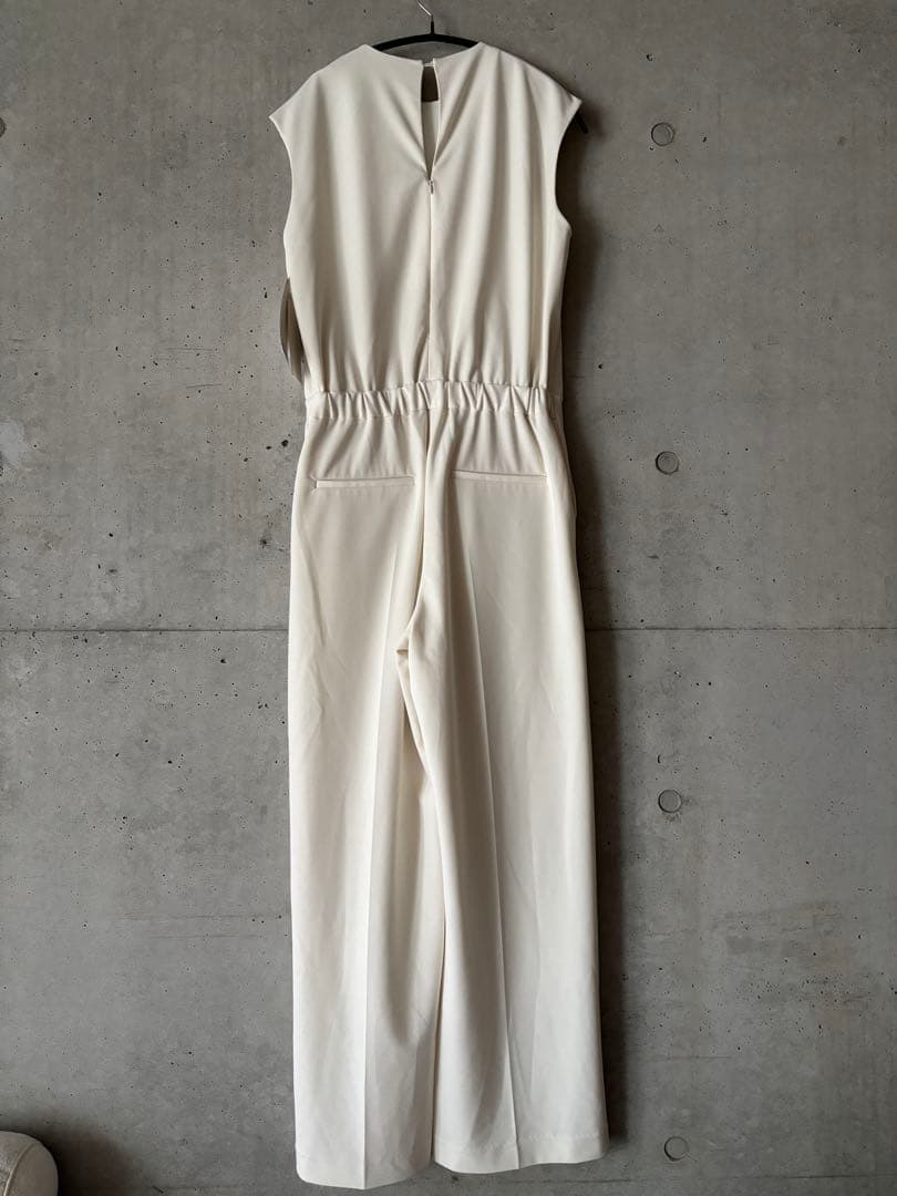 新作　新品　ミラオーウェン　ウエストゴムイージーケアオールインワン　0 完売