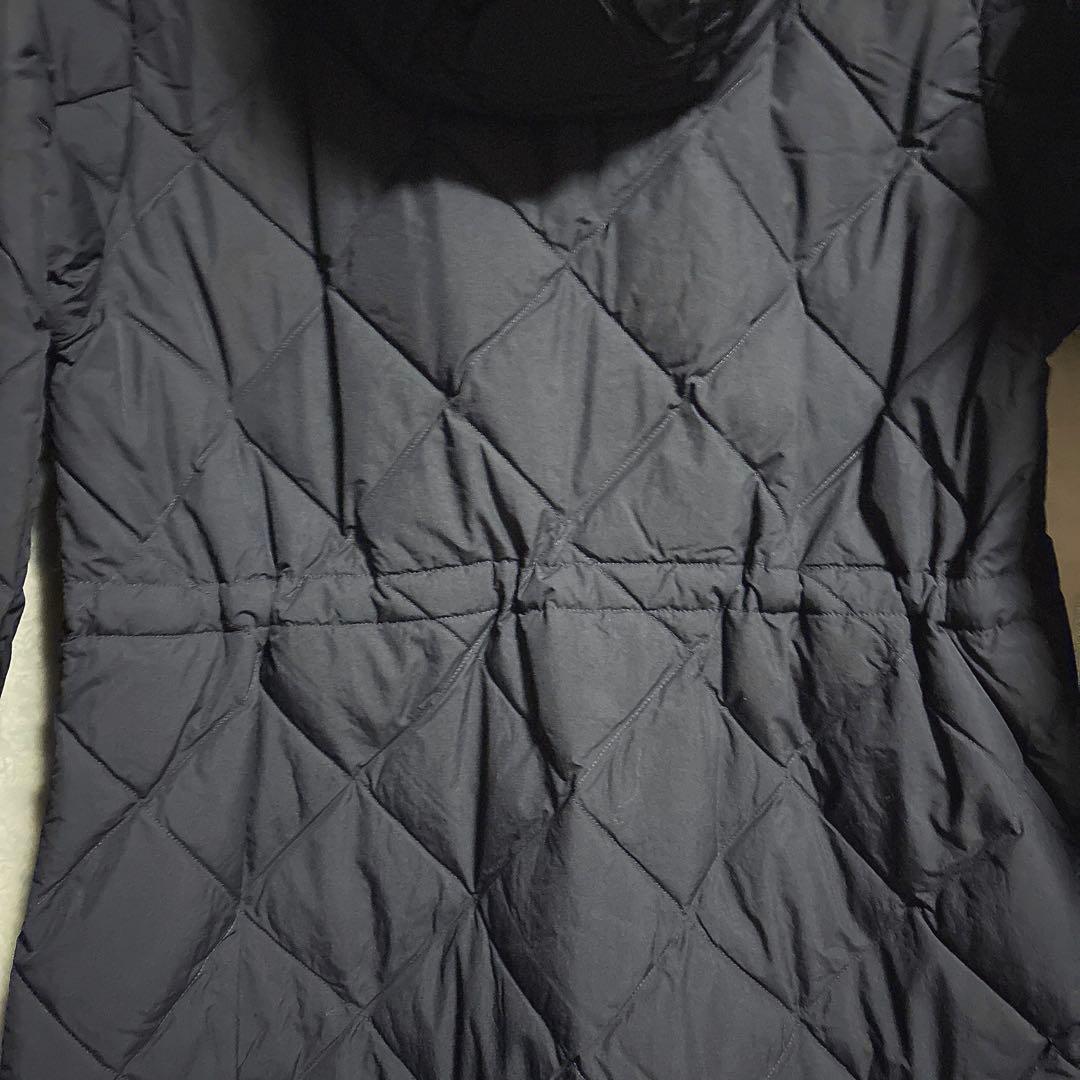 ユニクロ パフテックロングコートリラックスフィット ブラック Mサイズ 新品