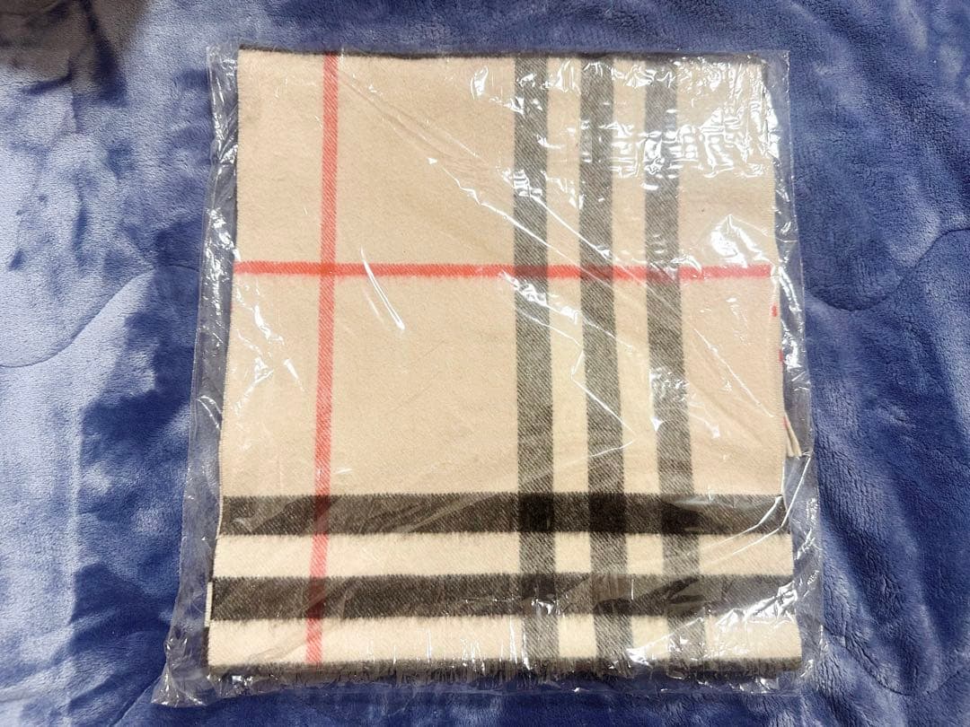 MSH BURBERRY マフラー 正規品 カシミヤ100%