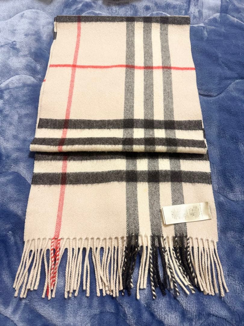 MSH BURBERRY マフラー 正規品 カシミヤ100%