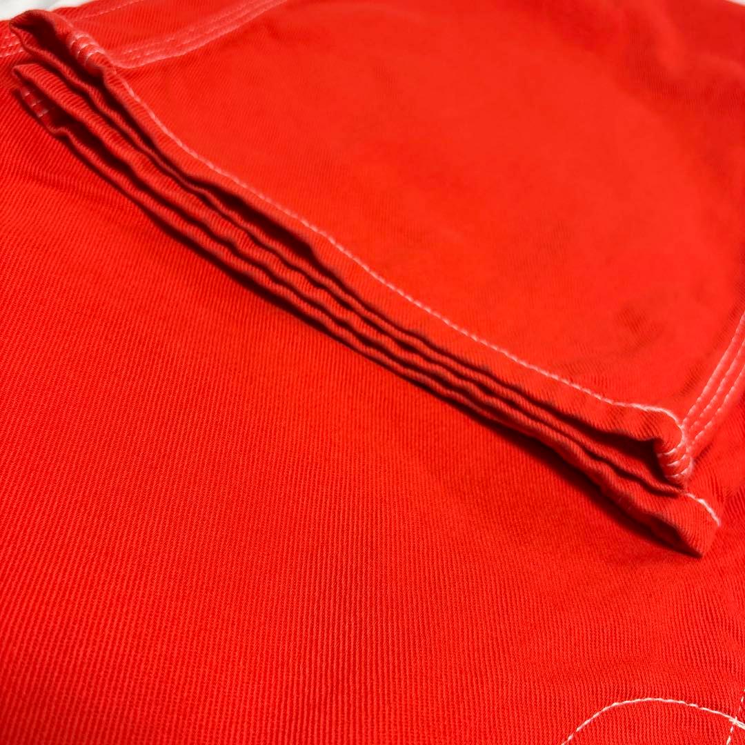 BEAMS BOY BIG MAC オーバーオール　オレンジ