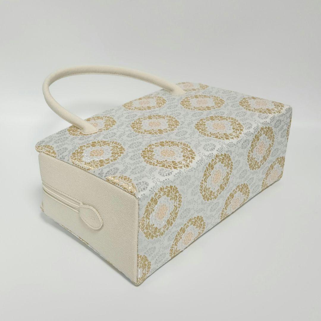 和装バッグ　利休バッグ　金蘭織物 入卒式　結婚式　商品番号:519