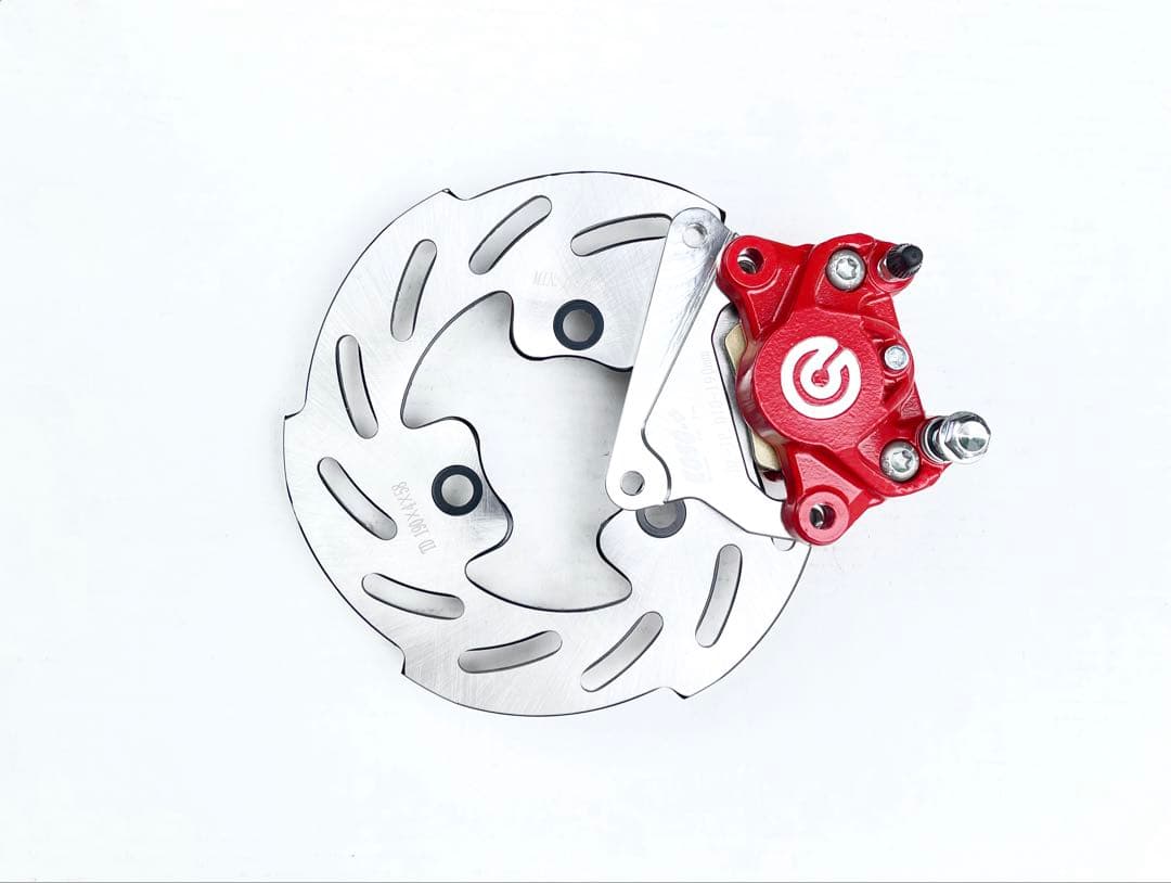 Dio-ZX/Smart-Dio-Z4用190mm大径ディスク キット赤