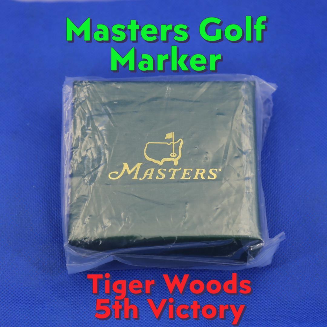【未開封】S.CAMERON☆2019マスターズタイガーウッズ優勝年マーカー