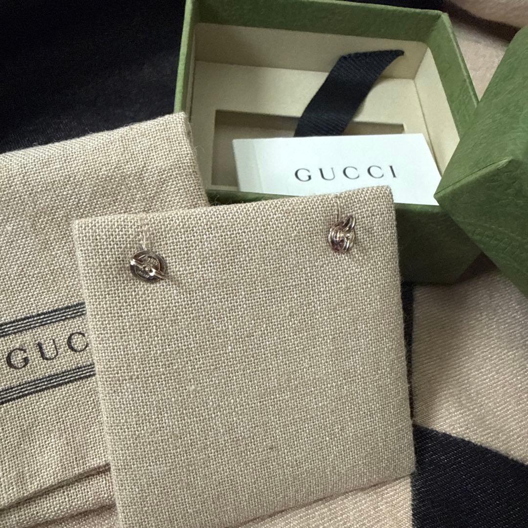 ma　GUCCI ダブルGロゴ ピアス　ユニセックス