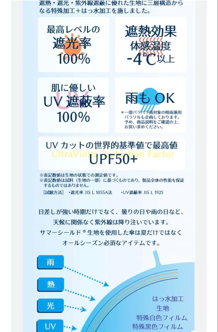 晴雨兼用 折りたたみ傘 クイックオープン