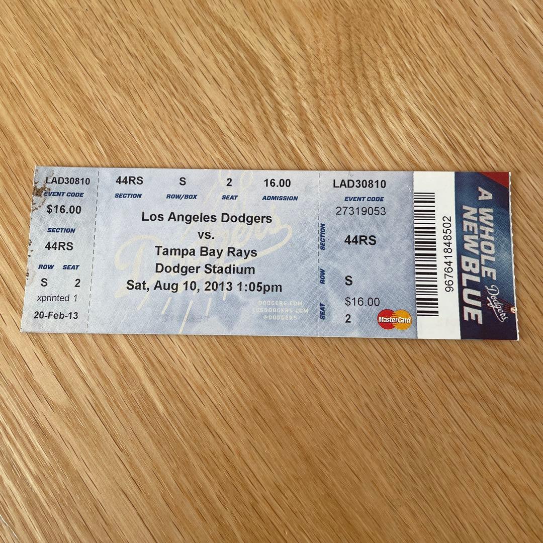 【当時チケット付き！】 野茂英雄 2013年 ドジャース ボブルヘッド