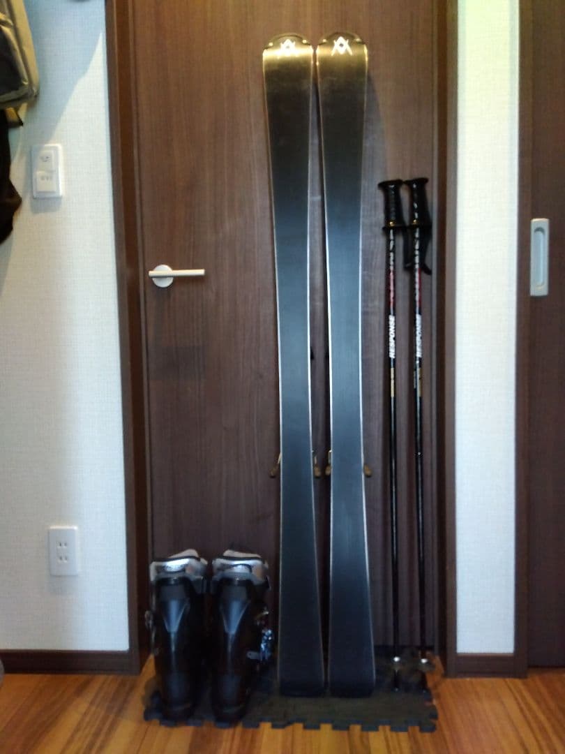 程度良好‼️VOLKL 156/男女兼用/スキーセット・メンテ・WAX済み✔