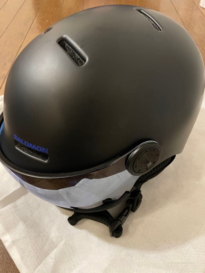 SALOMON スキー/スノーボードヘルメットORKA VISORキッズ S
