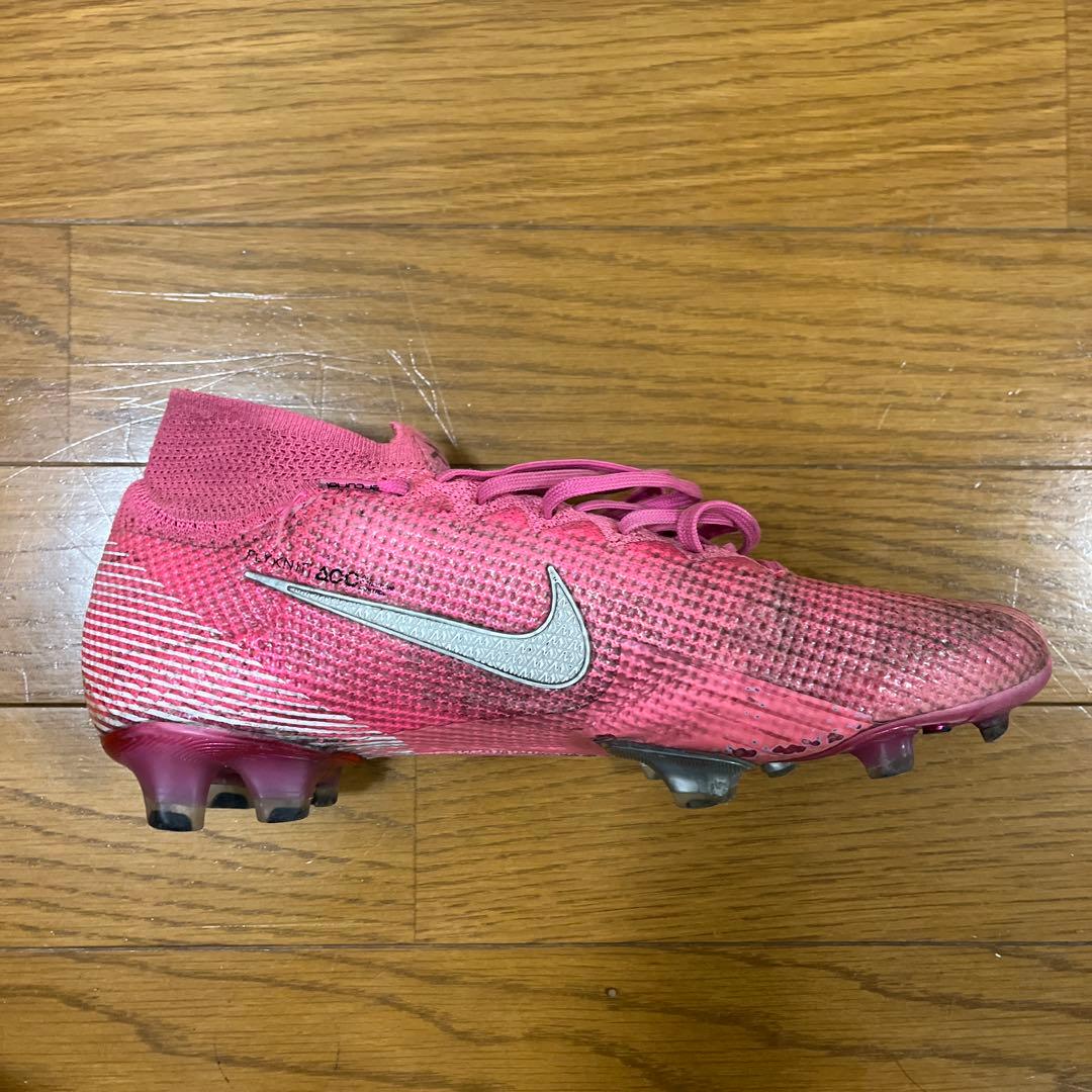 激レアナイキマーキュリアルスーパーフライ7エリートFG KMモデル 25.5cm