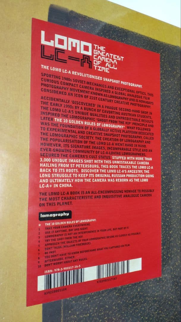 洋書 LOMO LC-A the greatest camera of alltime