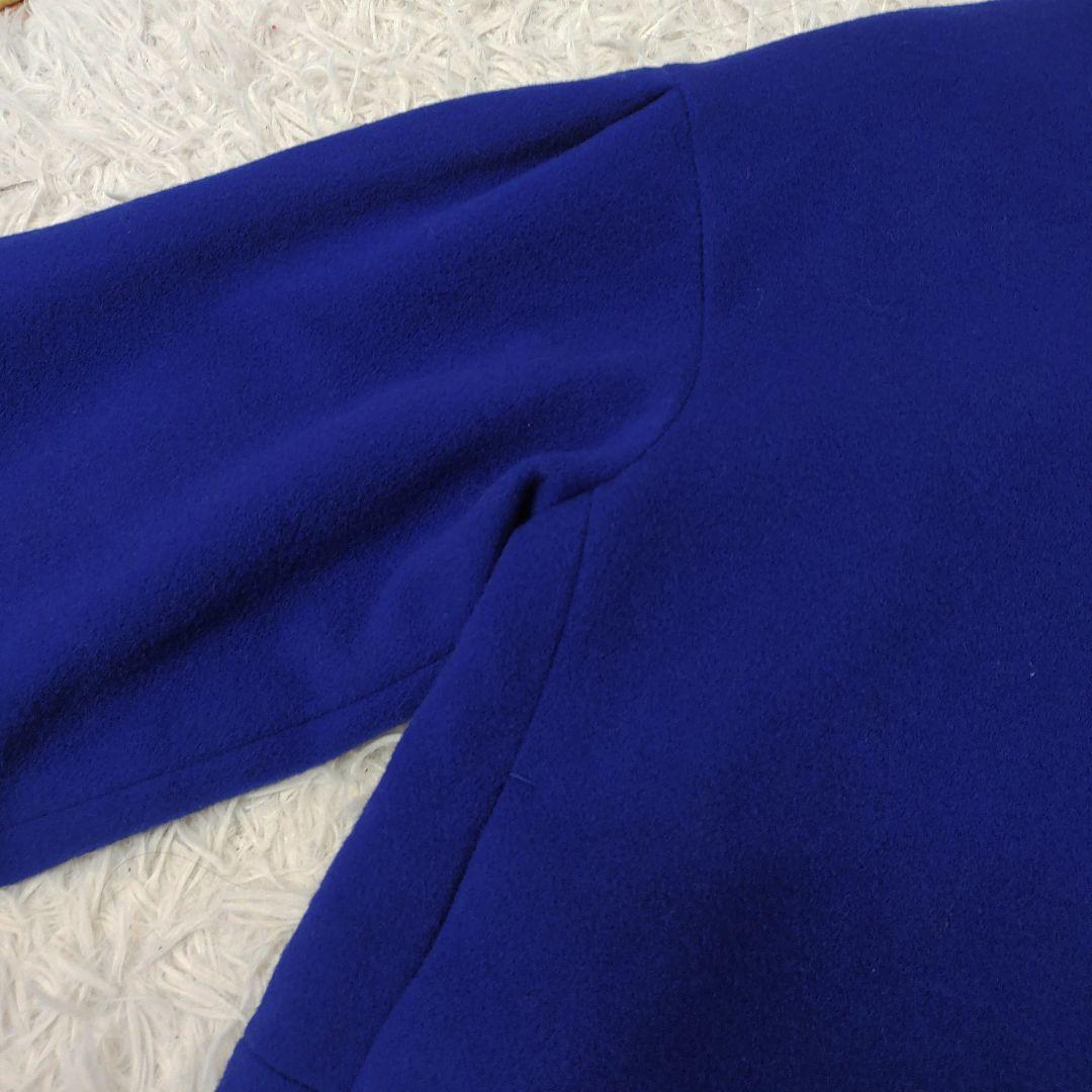 UNITED ARROWS　Wメタルノーカラーショートコート