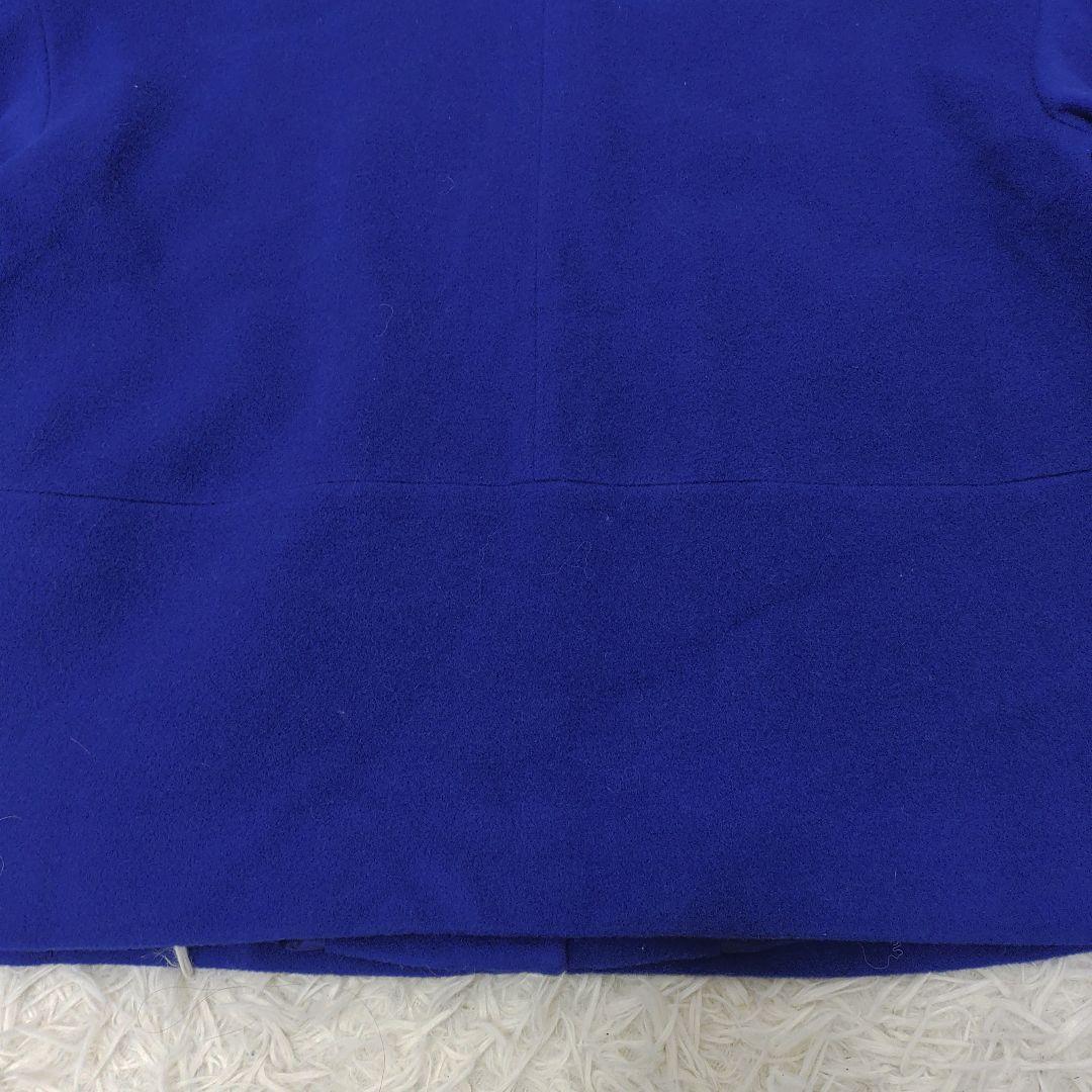 UNITED ARROWS　Wメタルノーカラーショートコート