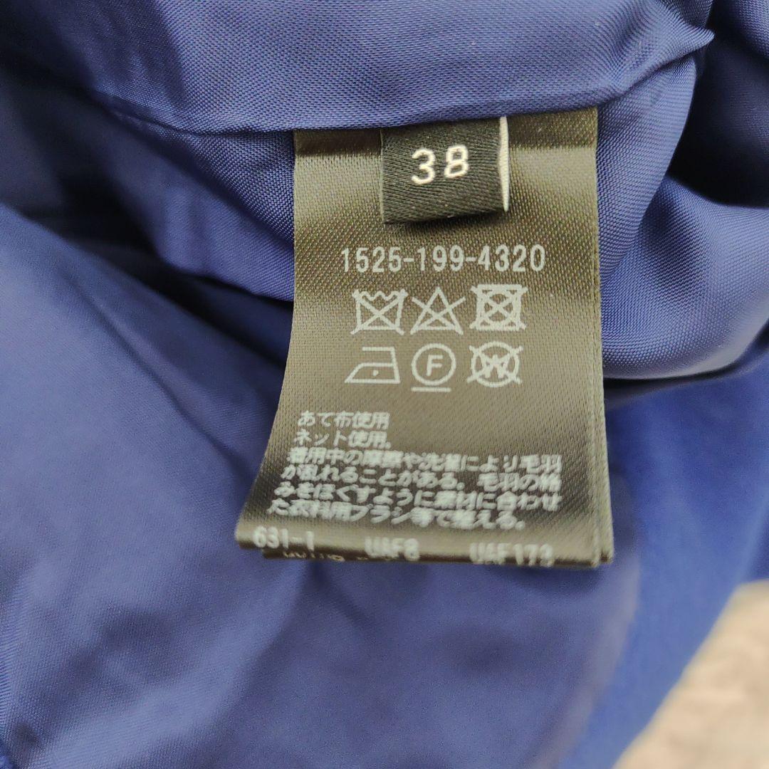 UNITED ARROWS　Wメタルノーカラーショートコート