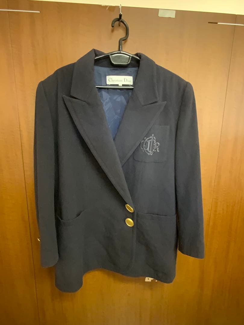 かおり　　e5 Christian Dior ネイビー ブレザー Lサイズ