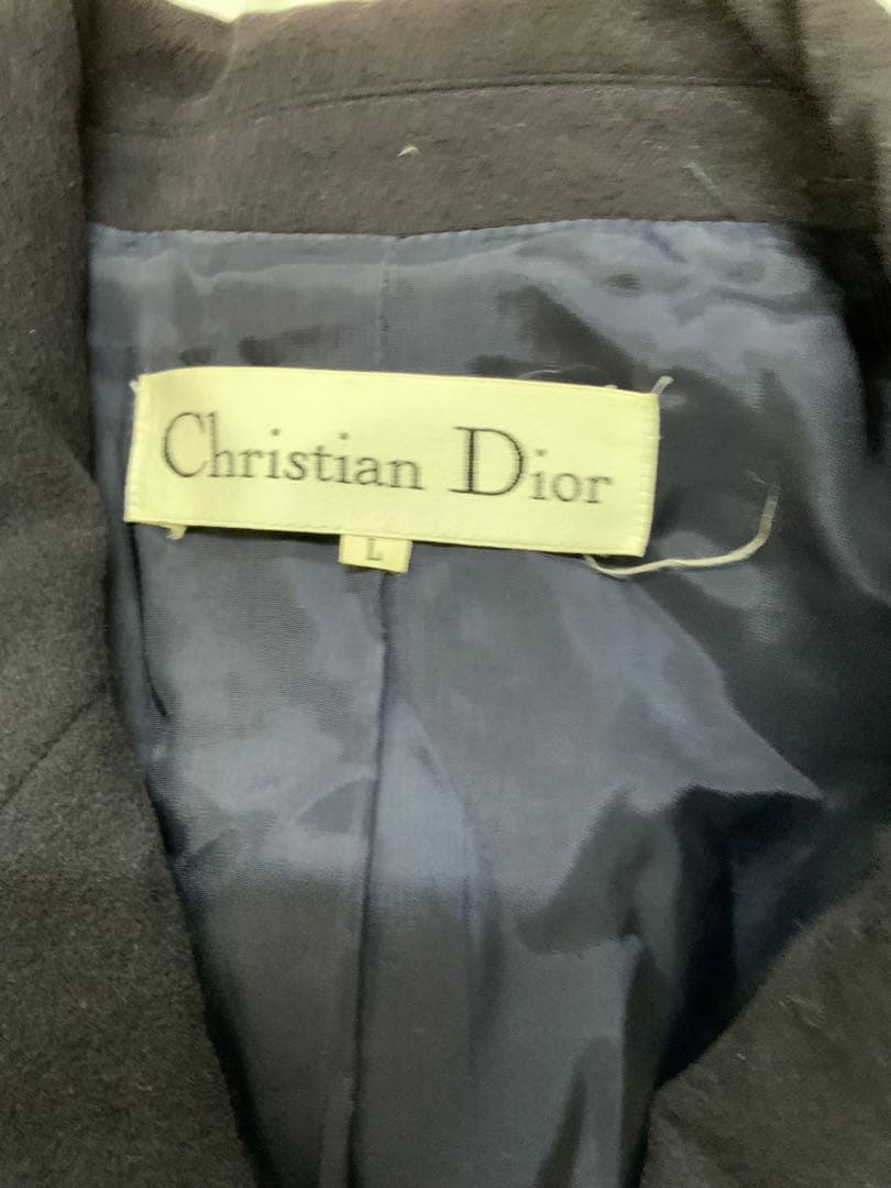 かおり　　e5 Christian Dior ネイビー ブレザー Lサイズ