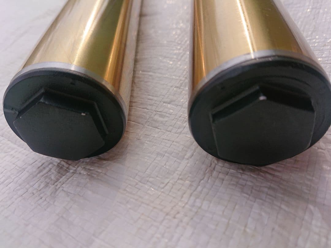 バリオス フロントフォーク 新品ゴールドインナーチューブ