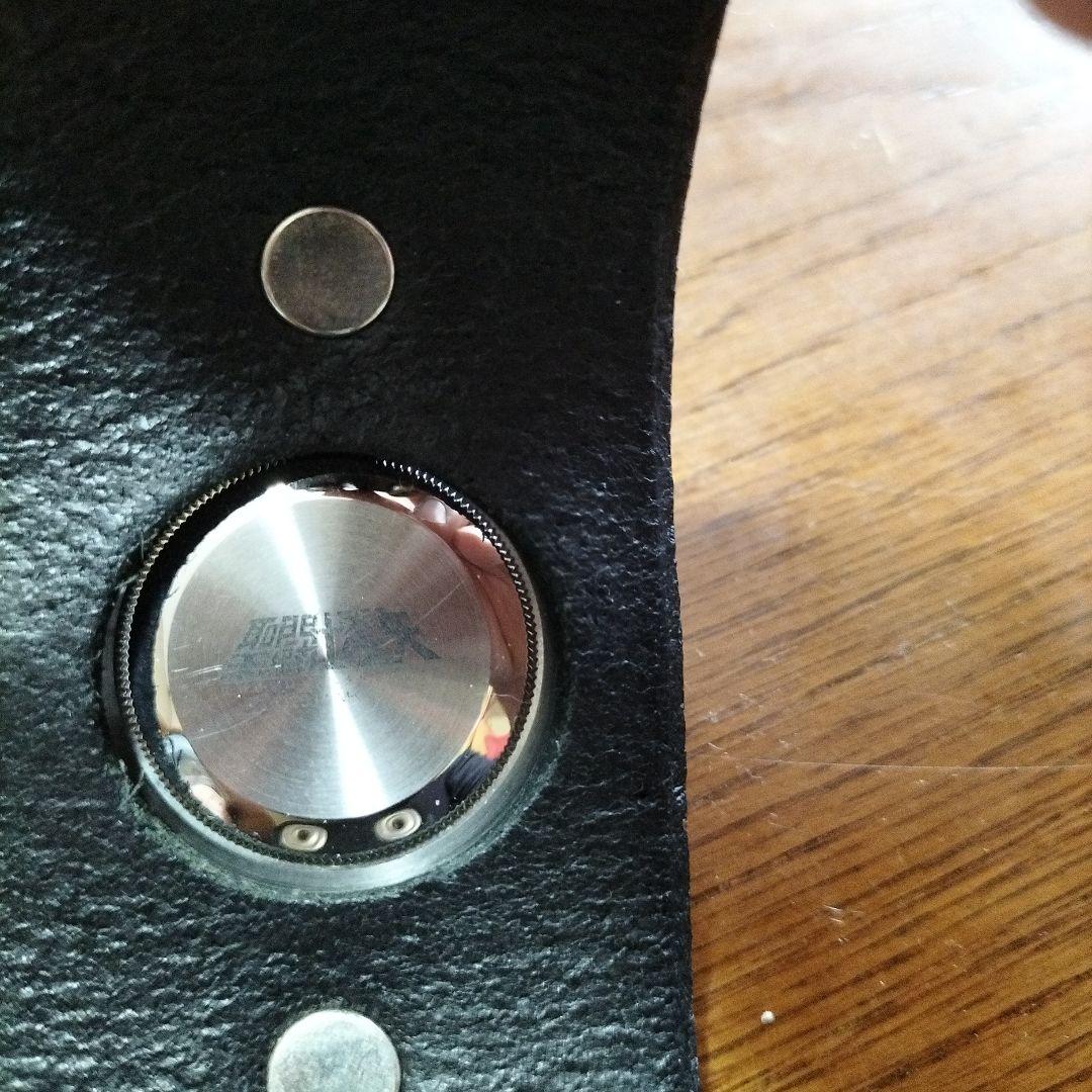 ❢値段交渉可❢聖闘士星矢エンブレム付きレザーバンド腕時計