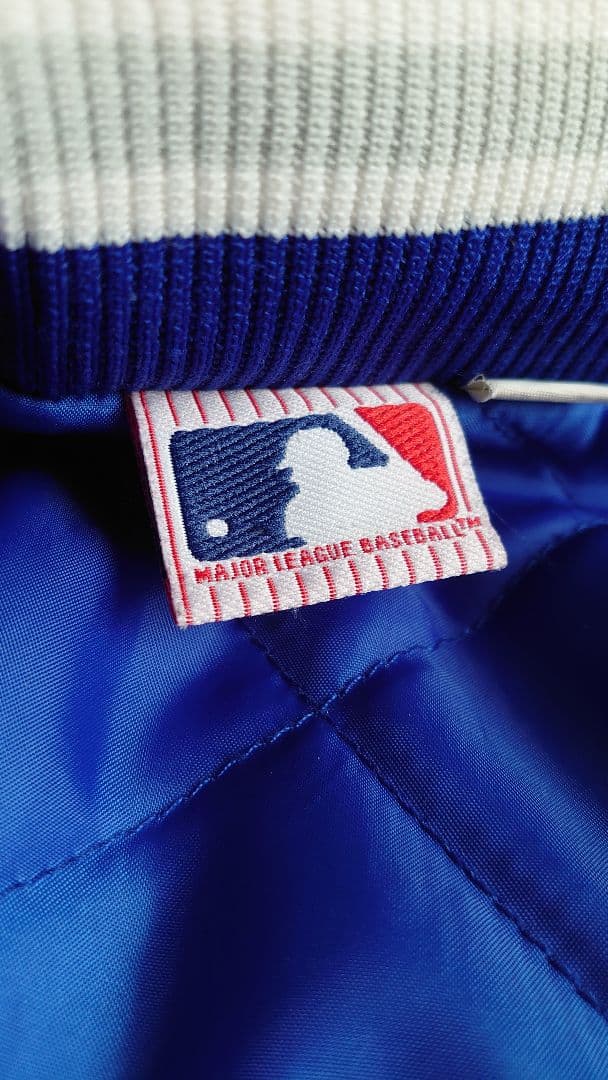 ジャンパー　スタジャン　Ｌサイズ　MLB LA ドジャーズ　青