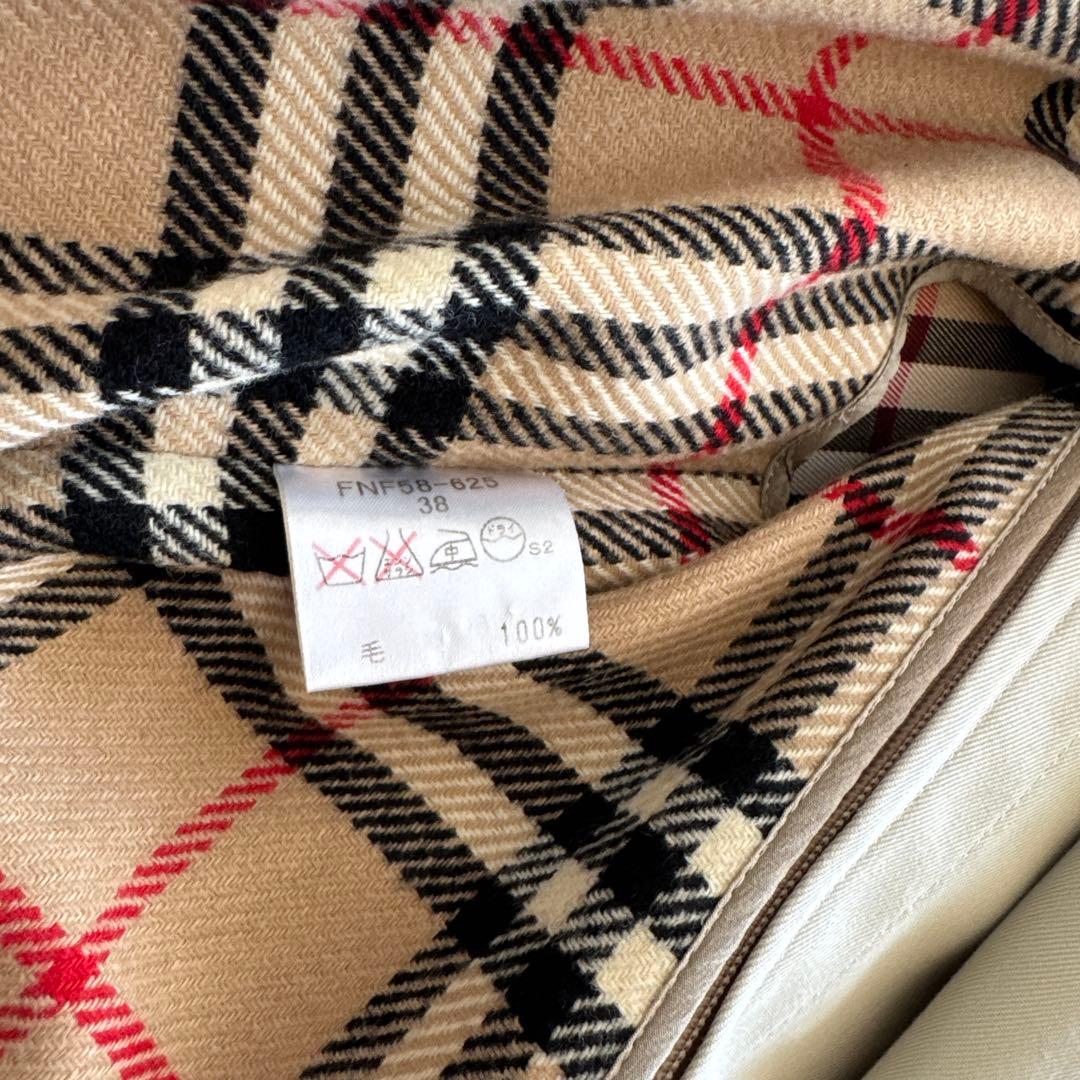 バーバリー　ブルーレーベル　トレンチコート　ベージュ　38 ロングコート