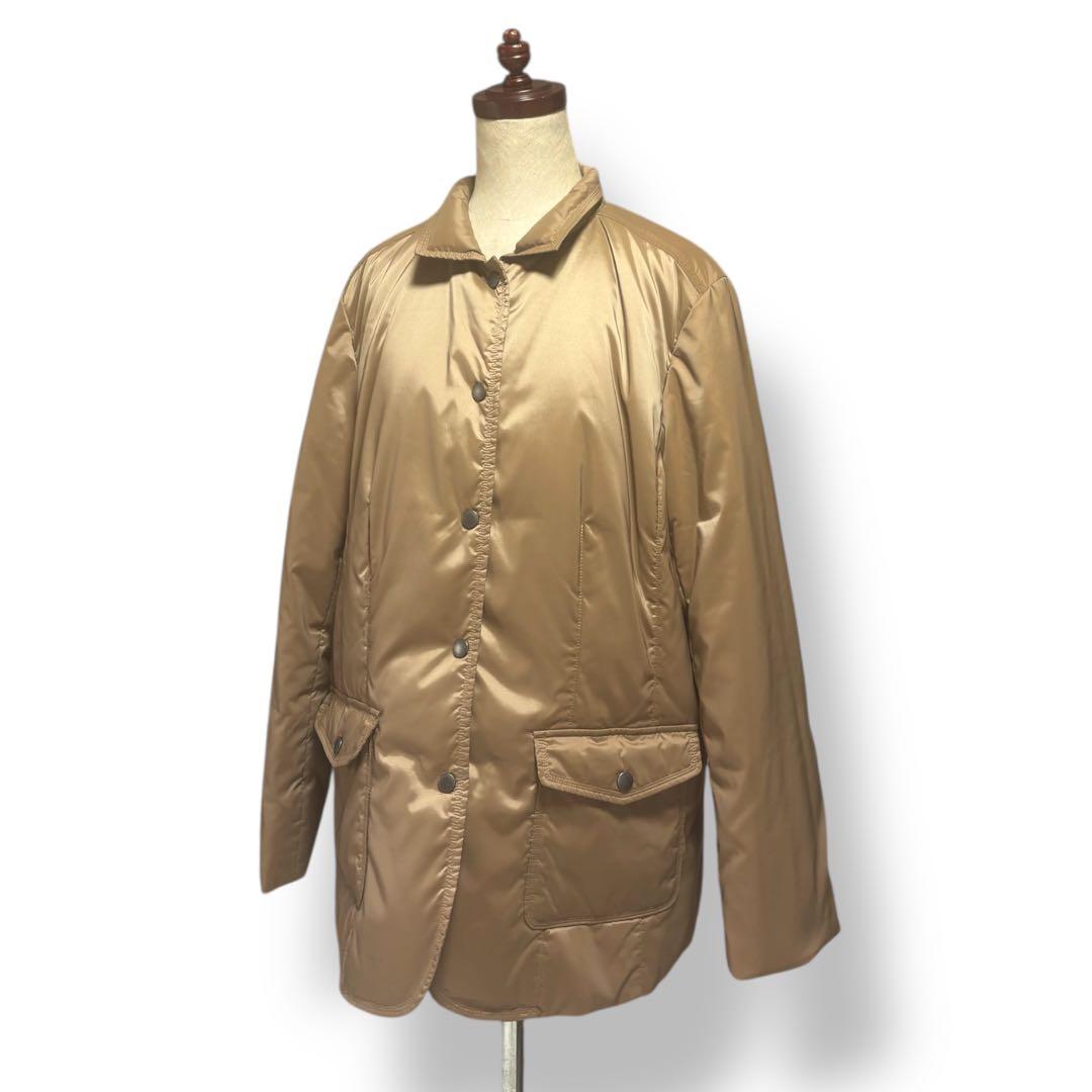 【Burberry】バーバリー ダウンジャケット ライトダウン ブラウン 美品