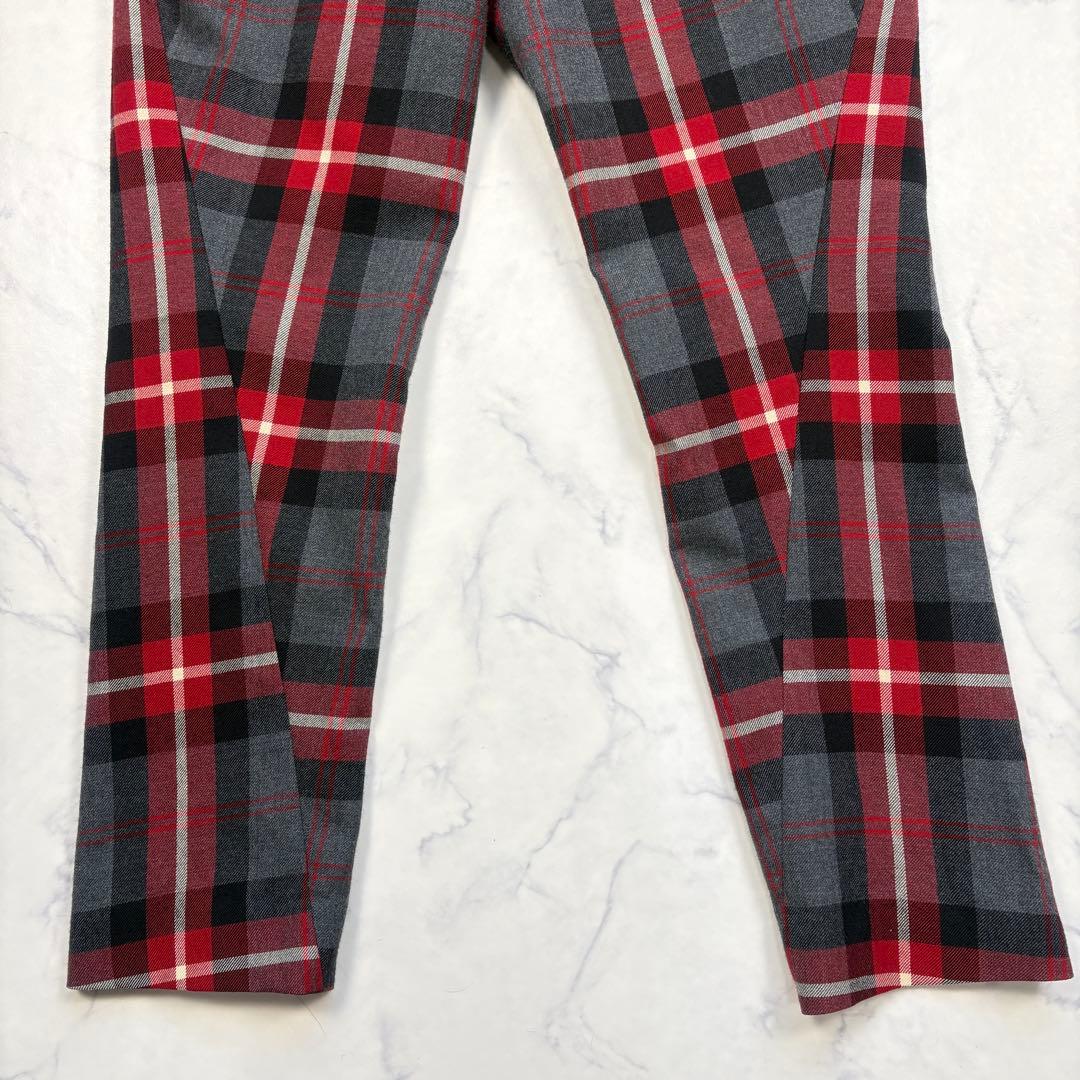 ヴィヴィアンウエストウッド チェックトラウザー パンツ ボトムス サイズ2
